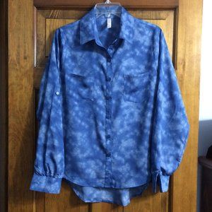 Waves of Blue Blouse